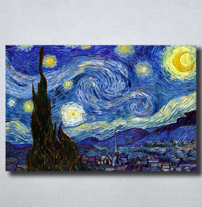 Slike na platnu Starry Night Vincent Van Gogh Nina149_P