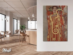 Gustav Klimt Hygieia RP091