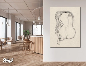 Gustav Klimt Skica RP081