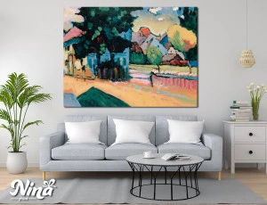Kandinsky Wassily View of Murnau RP039