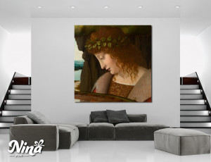 Leonardo Da Vinci Narcissus painting RP01