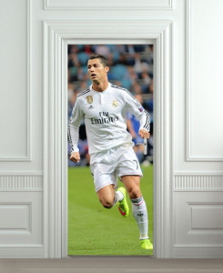 Nalepnica za vrata Ronaldo 6034