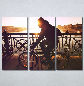 Slike na platnu Biciklista Nina30332_3