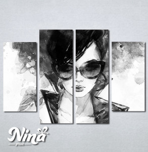 Slike na platnu Devojka model Nina411_4