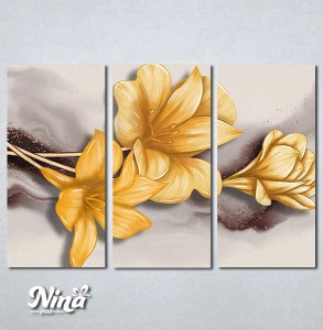 Slike na platnu Krem bez cvetovi Nina436_3
