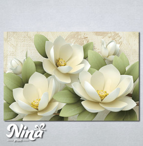 Slike na platnu Najlepsi beli cvet Nina402_P