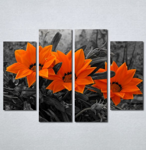 Slike na platnu Narandzasti cvet Nina128_4