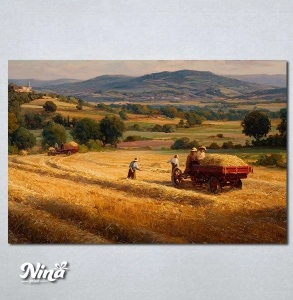 Slike na platnu Seoska idila Nina663_P