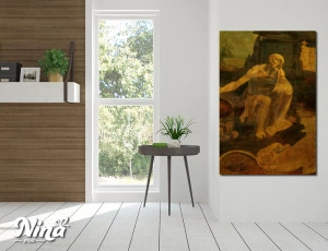 Leonardo Da Vinci St Jerome In The Wilderness RP02