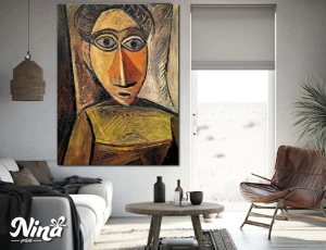 Pablo Picasso 1907 Buste de femme RP030