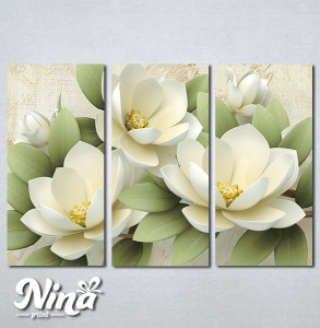 Slike na platnu Najlepsi beli cvet Nina402_3