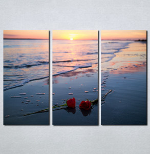 Slike na platnu Ruže na plaži Nina066_3