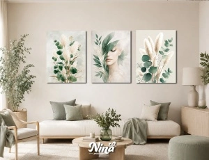 DIGITAL ART slike na platnu Botanicka elegancija ms301