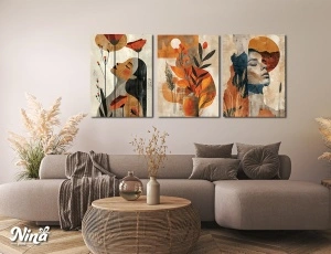 Moderne slike na platnu Devojke portret ms146