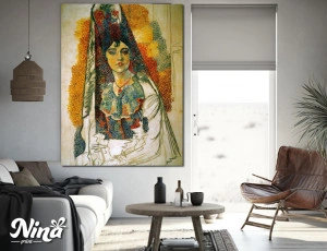 Pablo Picasso 1917 Femme en costume espagnol (La Salchichona) RP031