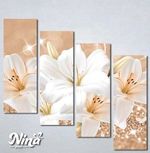 Slike na platnu Beli ljiljani Nina389_4 - Img 3
