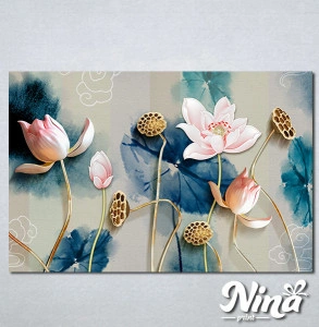 Slike na platnu Cvetna bajka Nina331_P