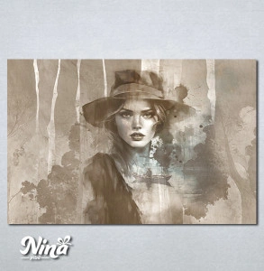 Slike na platnu Devojka Nina538P