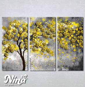 Slike na platnu Drvo žuto lišće Nina295_3