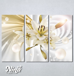 Slike na platnu Ljiljan 3d Nina420_3