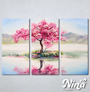 Slike na platnu Roze drvo Nina336_3