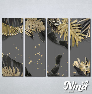Slike na platnu Zlatna paprat Nina313_4