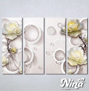 Slike na platnu Bež ruža Nina274_4 - Img 2