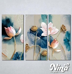 Slike na platnu Cvetna bajka Nina331_3