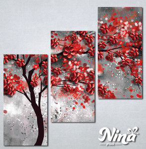 Slike na platnu Drvo crveno lišće Nina296_3 - Img 2