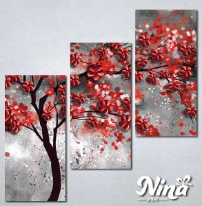Slike na platnu Drvo crveno lišće Nina296_3 - Img 2