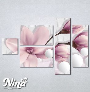 Slike na platnu Nezno roze magnolija Nina318_5 - Img 2