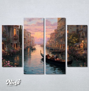Slike na platnu Nocni san Venecije Nina686_4
