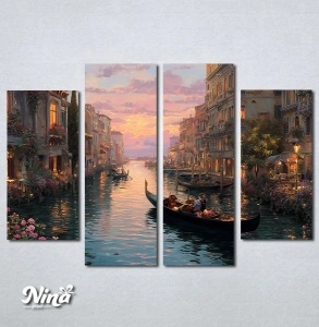 Slike na platnu Nocni san Venecije Nina686_4