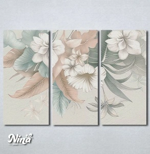 Slike na platnu Pastelne boje cveca Nina581_3