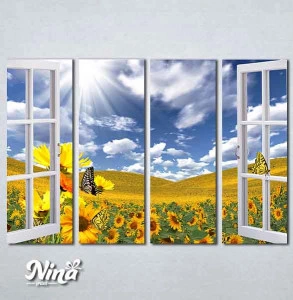 Slike na platnu Polje suncokreta Nina456_4
