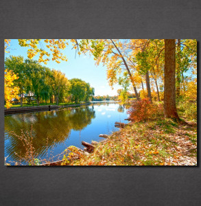 Slike na platnu Reka u jesen Nina30127_P