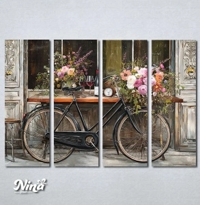 Slike na platnu Vintage kafic Nina669_4