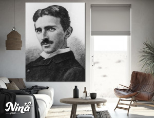 Slika na platnu Nikola Tesla 7 PL08