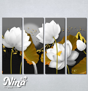 Slike na platnu Beli lotos Nina383_4 - Img 3