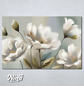 Slike na platnu Cvet bez boje Nina475_P