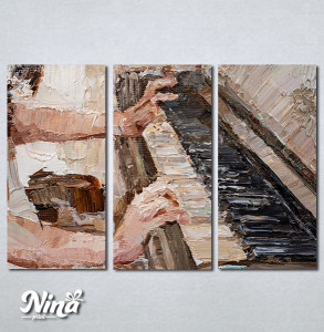 Slike na platnu Klavir Nina532_3