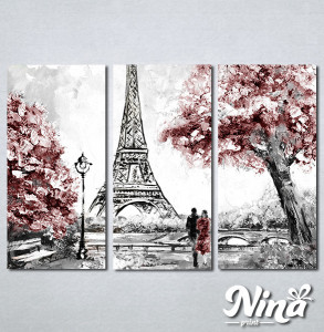 Slike na platnu Ljubav u Parizu Nina319_3