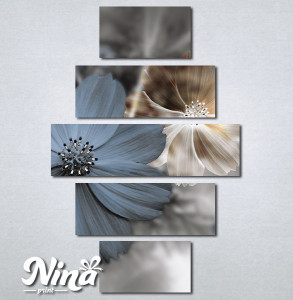 Slike na platnu Pastelne boje cvece Nina349_5 - Img 2