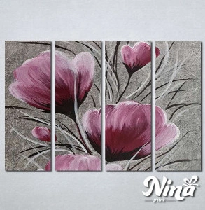 Slike na platnu Roze siva kombinacija Nina366_4 - Img 2