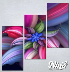 Slike na platnu Šarena apstrakcija Nina251_3 - Img 2