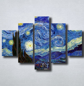 Slike na platnu Starry Night Vincent Van Gogh Nina149_5