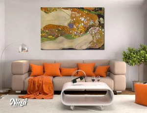Gustav Klimt Water Serpents RP096