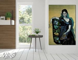 Pablo Picasso 1917 Portrait dOlga dans un fauteuil RP034