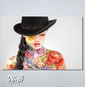 Slike na platnu Body art Nina443_P