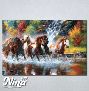 Slike na platnu Konji art Nina249_P